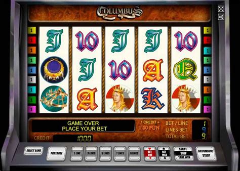 Игровой автомат Columbus в интернет казино Украина